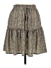 Unbranded Animal Print Tan Casual Skirt Size M - photo 1