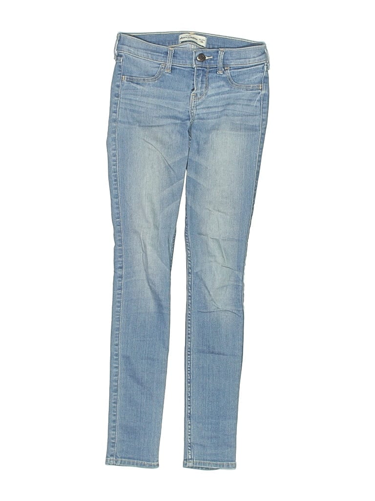 Pre-owned Abercrombie Kids' Jeans In Blue