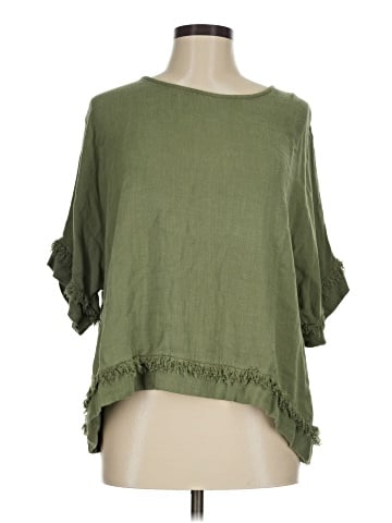 Umgee 3/4 Sleeve Blouse (view 1)