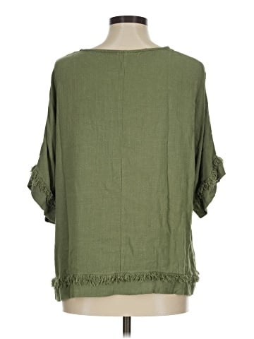Umgee 3/4 Sleeve Blouse (view 2)