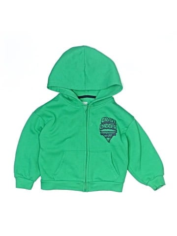 Monster Jam Zip Up Hoodie (view 1)