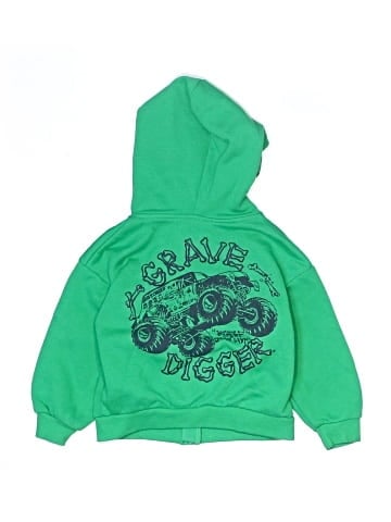 Monster Jam Zip Up Hoodie (view 2)
