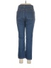 L.L.Bean Chevron-herringbone Blue Jeans Size 8 - photo 2