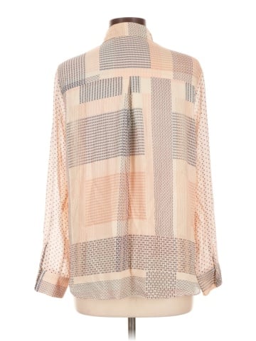 Rose + Olive Long Sleeve Blouse (view 2)