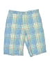 Vineyard Vines 100% Cotton Plaid Blue Shorts Size 14 - photo 1