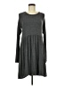 BCBGeneration Solid Gray Casual Dress Size M - photo 1