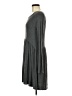 BCBGeneration Solid Gray Casual Dress Size M - photo 5