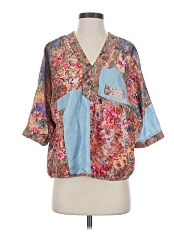 Unbranded Short Sleeve Blouse (view 1)