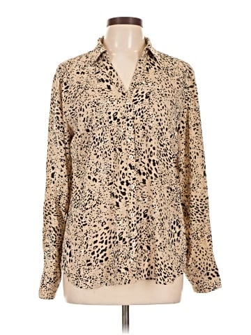 Maurices Long Sleeve Blouse (view 1)