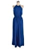 Halston Blue Jumpsuit Size 8 - photo 1