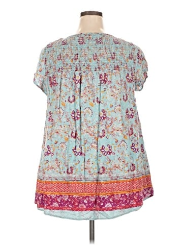 Faded Glory Short Sleeve Blouse (view 2)