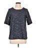 Zoa Gray Short Sleeve Top Size L - photo 1