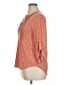 NY Collection Orange 3/4 Sleeve Blouse Size XL - photo 5