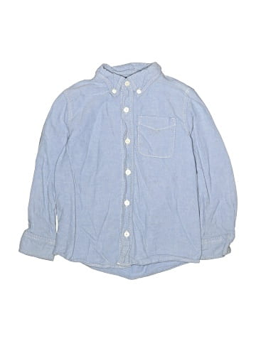 Genuine Kids from Oshkosh Long Sleeve Button-Down Shirt (view 1)