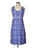 Athleta Paisley Blue Casual Dress Size L - photo 1