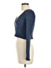 Topshop 100% Polyester Blue Long Sleeve Top Size 8 - photo 5