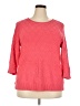 Croft & Barrow 100% Cotton Pink Pullover Sweater Size XXL - photo 1