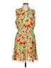 CAbi 100% Polyester Tropical Orange Cocktail Dress Size L - photo 1