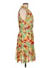 CAbi 100% Polyester Tropical Orange Cocktail Dress Size L - photo 4