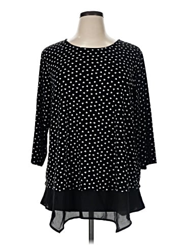 Adrianna Papell 3/4 Sleeve Blouse (view 1)