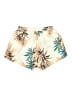 Unbranded 100% Polyester Tropical Ivory Shorts Size S - photo 2