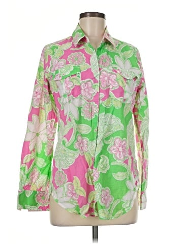 Lilly Pulitzer Long Sleeve Blouse (view 1)
