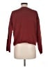 Saturday Sunday Color Block Burgundy Pullover Sweater Size M - photo 2