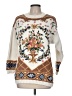 Kim Rogers Floral Ivory Pullover Sweater Size M - photo 1
