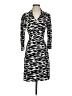 Boston Proper Graphic Black Cocktail Dress Size S - photo 1