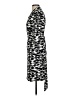 Boston Proper Graphic Black Cocktail Dress Size S - photo 5