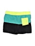 Cat & Jack Color Block Green Board Shorts Size 2T - photo 2
