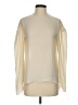 Tibi 100% Polyester Ivory Long Sleeve Blouse Size 2 - photo 1