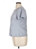 Bobeau Blue Short Sleeve Top Size XL - photo 5