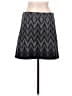 Athleta Chevron-herringbone Ombre Black Casual Skirt Size L - photo 2