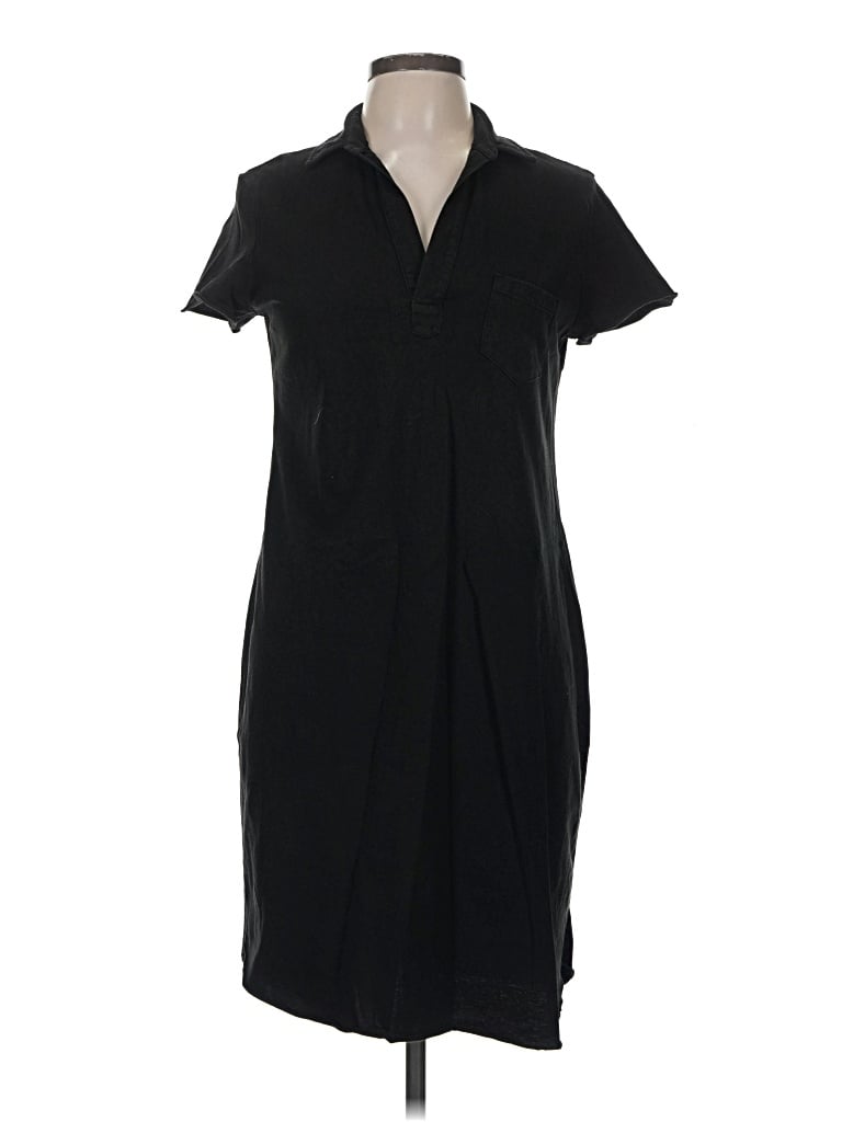 Pre-owned Frank & Eileen Casual Dress In Black
