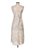 Wilfred 100% Polyester Paisley Ivory Cocktail Dress Size S - photo 2