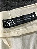 Zara Ivory Casual Pants Size M - photo 7