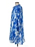 Halogen 100% Polyester Tie-dye Blue Casual Dress Size M - photo 5