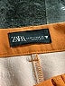 Zara Solid Orange Shorts Size XS - photo 3