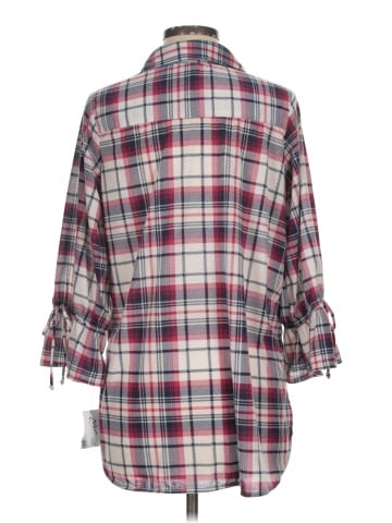 NY Collection 3/4 Sleeve Blouse (view 2)