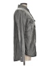 Merona Gray Long Sleeve Button-Down Shirt Size L - photo 4