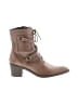 Tremp 100% Leather Brown Ankle Boots Size EU 38 1/2 - photo 1