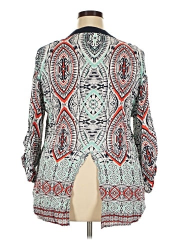 Cato 3/4 Sleeve Blouse (view 2)