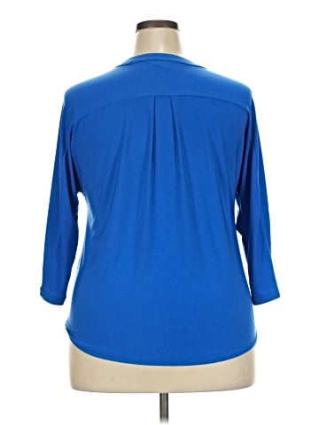 Easywear by Chico's 3/4 Sleeve Blouse (view 2)