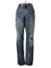 CAbi 100% Cotton Stars Blue Jeans Size 4 - photo 1