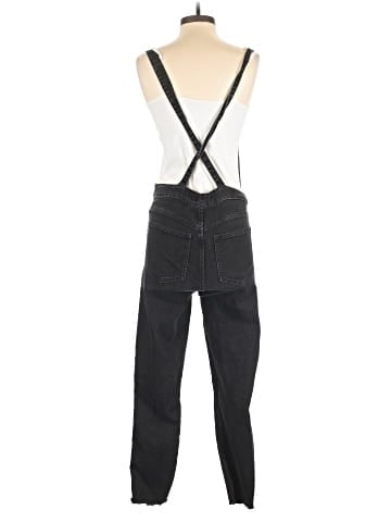 Madewell Skinny Overalls in Lunar Wash (view 2)
