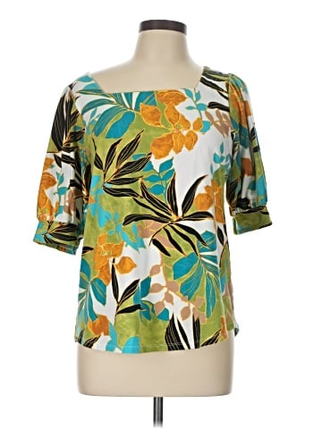 Chico's Short Sleeve Blouse (view 1)