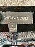 Wit & Wisdom Chevron-herringbone Blue Jeans Size 8 - photo 7