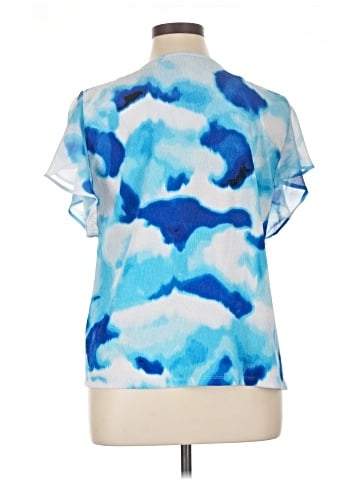 Calvin Klein Short Sleeve Blouse (view 2)