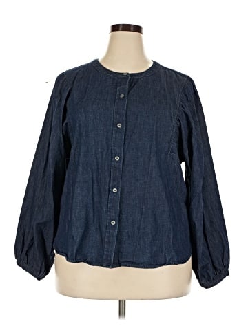 Ann Taylor LOFT 3/4 Sleeve Blouse (view 1)
